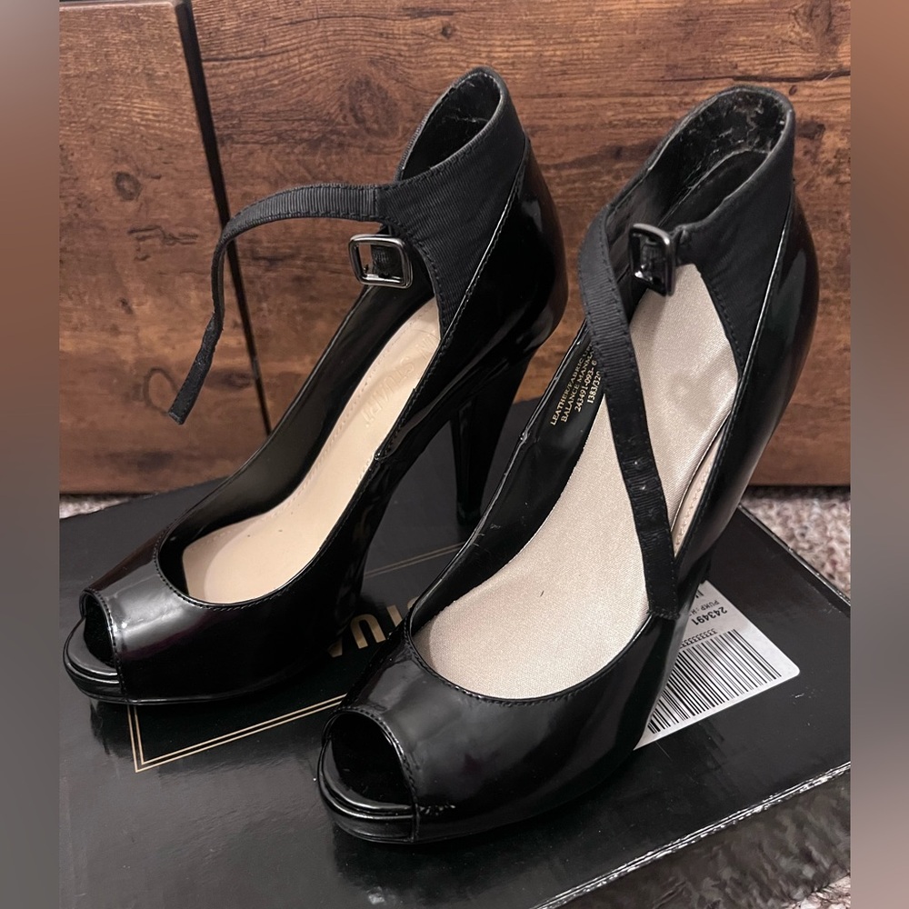 Colin stuartt peep toe heels